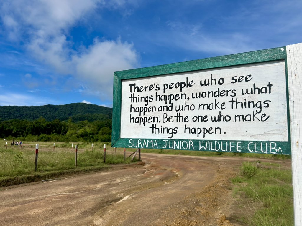 #Wisdom. Surama village, #guyana