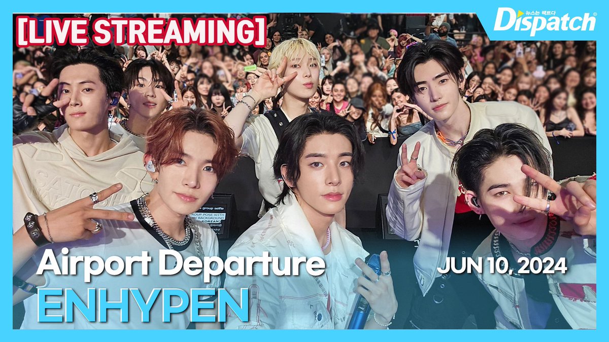 พี่ฮีซึง จองวอน ซอนอู ซองฮุน และน้องเจค จะเดินทางไปญี่ปุ่นในวันพรุ่งนี้เช้า เพื่อเข้าจัดคอนเสิร์ต FATE PLUS IN JAPAN ซึ่งเจย์ กับนิกิบินไปก่อนหน้านี้แล้ว เข้าสู่ทัวร์คอนเสิร์ตอีกรอบ ไฟต์ติ้งฮะ ✌🏻

:youtube.com/watch?v=-pbe7H…