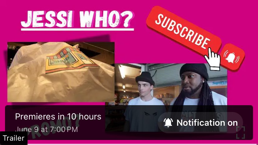 JessiWhoSeries's tweet photo. New promo dropping TONIGHT at 7 P.M. PST! Turn on the notifications and subscribe so you don’t miss ANYMORE🎬😉

#promo #subscribe #tonight #comedy #jokes #explore #explorepage✨ #jessi #jessiwho #youtube #youtubechannel #robbery #season2 #content #contentcreator #silly #new https://t.co/KWvdxSrtde