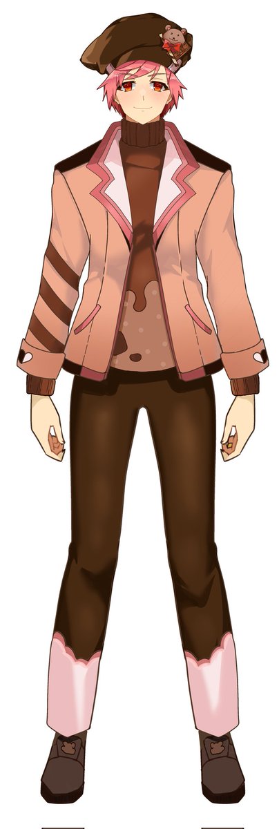 Avelurya's tweet photo. Today, I finished drawing my hubby @ChocolokoCH 's new avatar. 

Drawing male and designing outfits aren't exactly my forte, but I hope his followers will love it. ☺️ https://t.co/RSJEiHCHhT