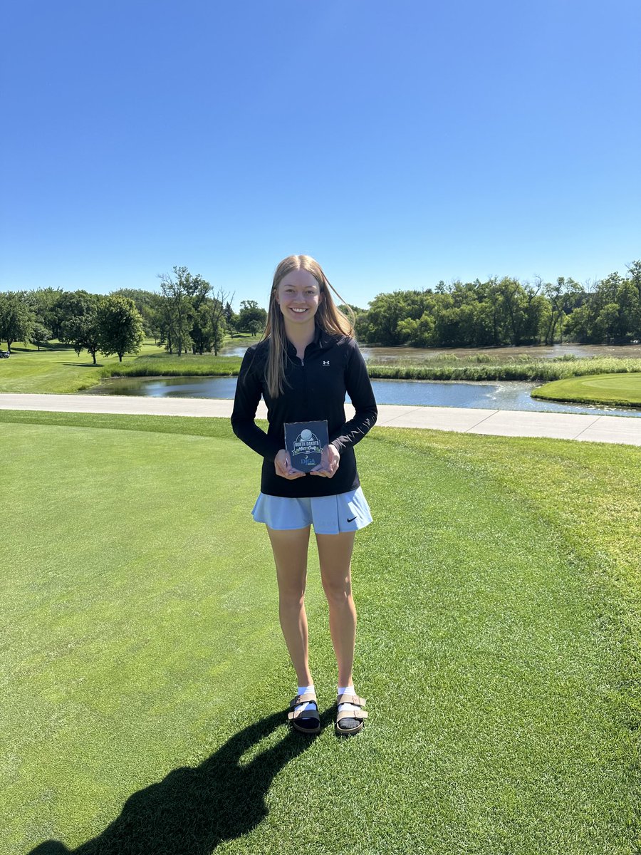DakJuniorGolf's tweet photo. Our 2024 Mr and Miss Golf

Charlie Solberg of Fargo Davies
Avery Bartels of Kindred https://t.co/ZkljXJCriu