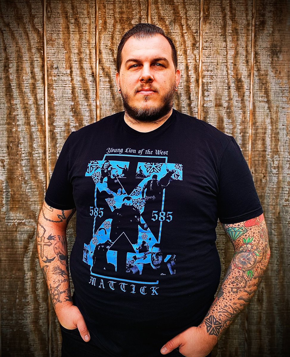 Mattick585's tweet photo. Brand new T-Shirts are in!
Grab them now at the Merch Table
#Mattick #xXx https://t.co/QegieRzFPK