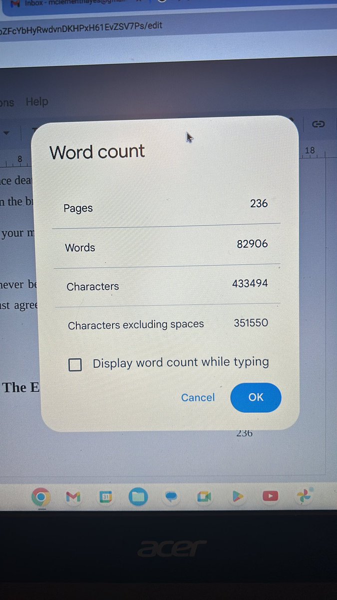Paradi5eLibrary's tweet image. OK we are edited following alpha reader feedback and now for some professional input before querying. Gosh. 🥴

My workout didn’t happen so time for a walk before dinner 😂

Hopefully I’ll sleep well tonight 😅

How’s the rest of the writing community? 💪🏻

#WriterTweet #AmWriting