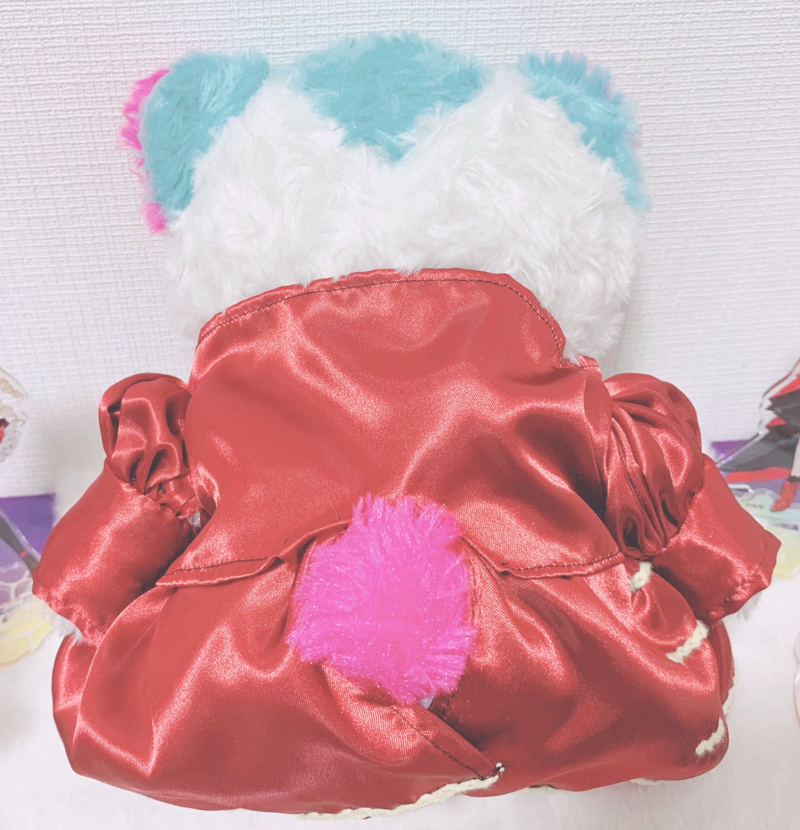 joe_Nikipi's tweet photo. りきベア用キリコ様衣装つくりました〜〜〜〜〜✨✨🦁✨✨

リリイベ間に合わなかった分、カーニバル・リヴはこの子と一緒に楽しんできます✌️
ショルダーでななめがけして連れて行くので、現地参戦の方会えたら仲良くして下さい〜🫶

 #ジョー設展
#ジョー児家政部
 #にじさんじ手芸部 https://t.co/sGTV9z7CzE