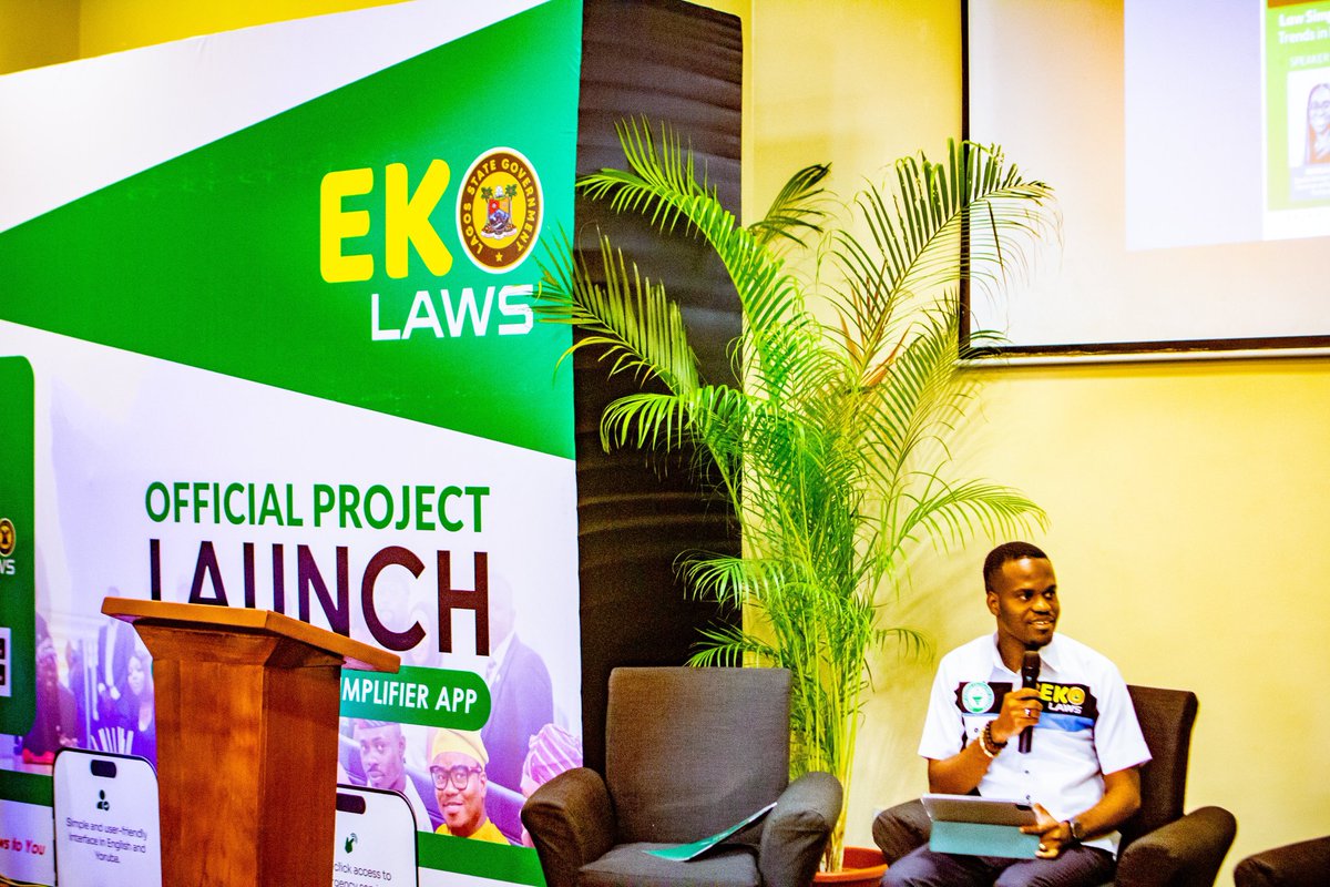 followlasg's tweet photo. LJLA FELLOWS LAUNCH EKO LAWS SIMPLIFIER APP TO BOOST LEGAL LITERACY IN LAGOS

https://t.co/IWnSpeZKae

@jidesanwoolu @drobafemihamzat @LJLAcademy @ayisatagbaje @Abi_Olusanya @opegeorge_mepb @gbenga_omo @gboyegaakosile @BSaluHundeyin @Mr_JAGs 
#LASG 
#AGreaterLagosRising https://t.co/SlXV1SPxJY