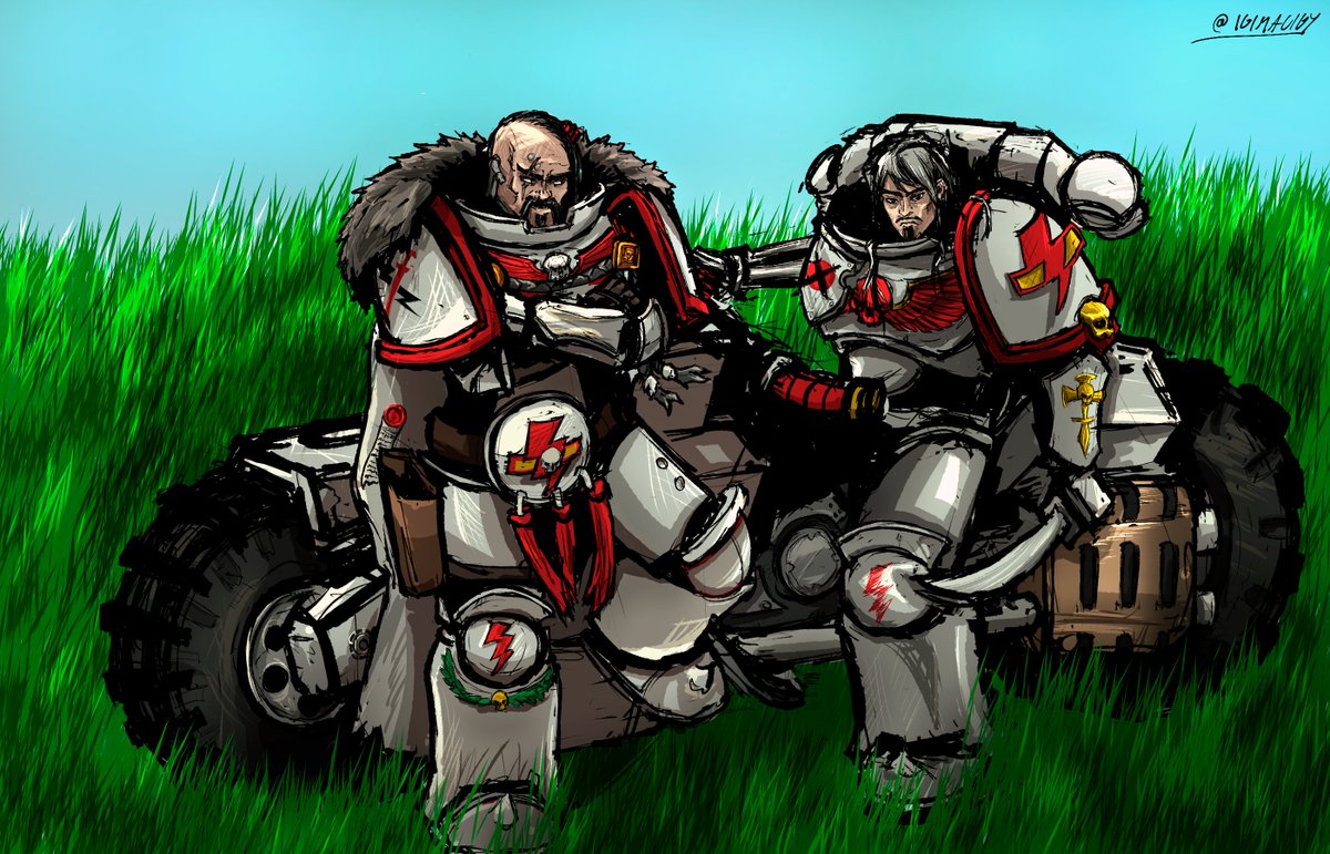 IgiMaCigy's tweet photo. White scars commission
#warhammer #warhammer40k #WarhammerCommunity #WarhammerArt https://t.co/lo3G9PGI9h