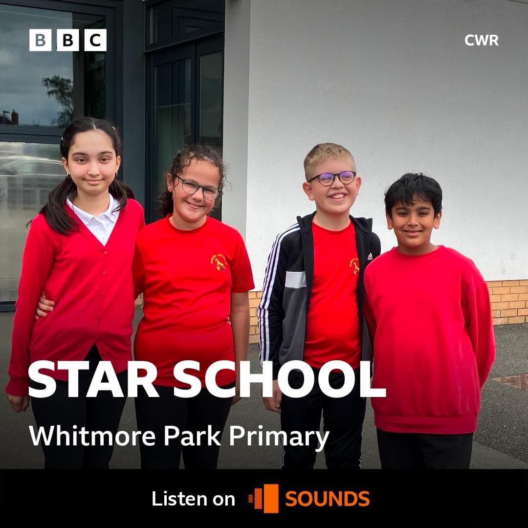 whitmore_park's tweet photo. ๐ปโญ๏ธ Radio Stars Pt2๏ธโฃ โญ๏ธ๐ป
Hear from our amazing pupils on @BBCCWR as part of the #StarSchool on life at our school and how we all work together as a thriving school community ๐๐ป.
Please click the ๐ below:
https://t.co/rYizJJjpKJ
#GoTeamWhitmore https://t.co/c8rSkHeJNs