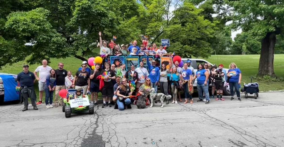 nysut's tweet photo. No one is doing it like NYSUT! #Pride https://t.co/B3791S1uf5