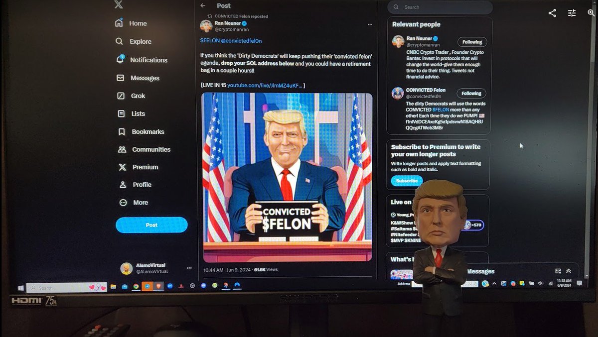 <a href="/cryptomanran/">Ran Neuner</a> <a href="/convictedfel0n/">Wyatt Greene</a> LFGO Trump Boss!!
6TM2Fz3iaJP5FZmvzSKThJRZ6vCcNuu65sb3ZcSRLRVX
