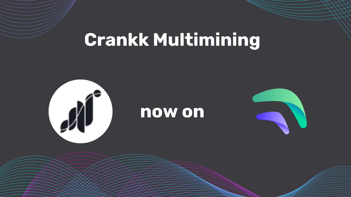 crankk_io's tweet image. Crankk added @getgrass_io to the One-Click Multimining!

Giveaway Alert!

Follow these steps to win one of three Crankk Software Licenses:
1. Like this post ❤️
2. Retweet 🔁
3. Quote the post with these three hashtags: #CRANKK #GetGrass_io #MULTIMINING
