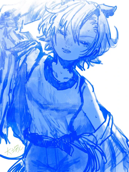暑 