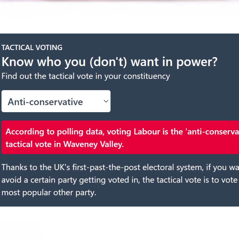 Waveney Valley Labour Party tweet media