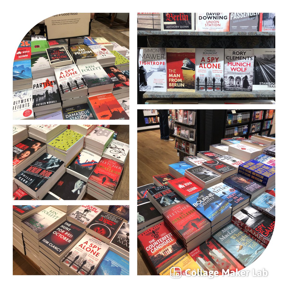 ThanhmaiUK's tweet photo. I spy a good read in Waterstones Piccadilly @canelo_co
#ASpyAlone @Cb20226
#TheAssassin @TFletcher π΅π»ββοΈ https://t.co/iIBJy5dEl1