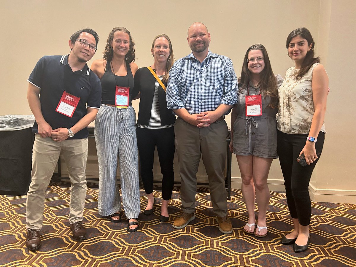 uncg_neuromech's tweet photo. Our motor behavior crew had a blast in NOLA this week at @naspspa and caught up with some familiar faces! https://t.co/WMROfEF3vd
