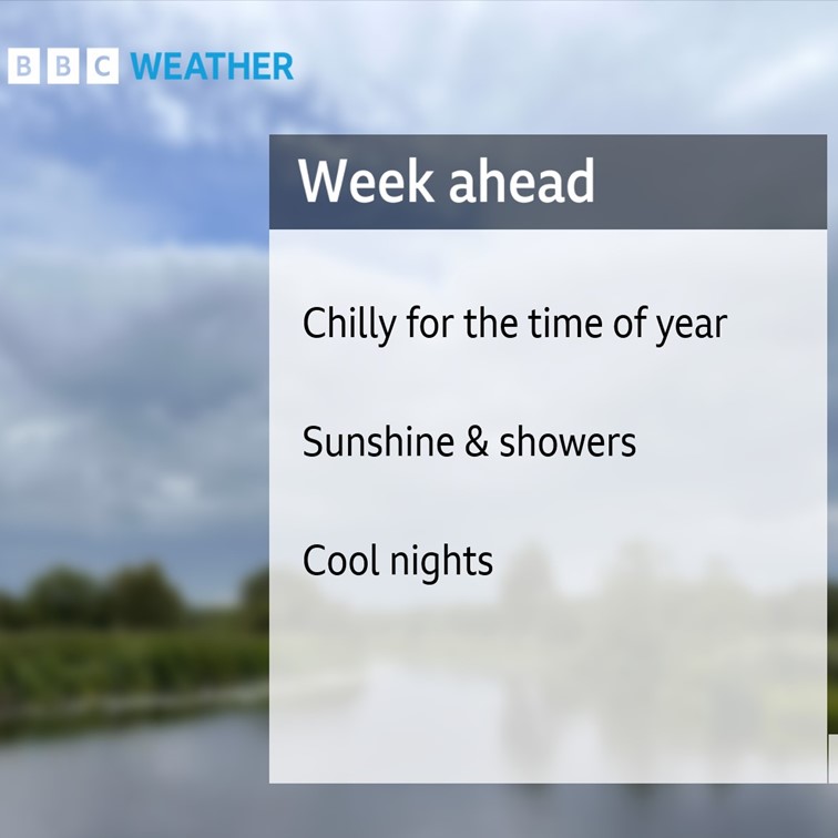 bbcweather's tweet photo. Don't expect any summer warmth this upcoming week, with temperatures forecast to remain below average - both by day and by night. https://t.co/efZaJVmcw4