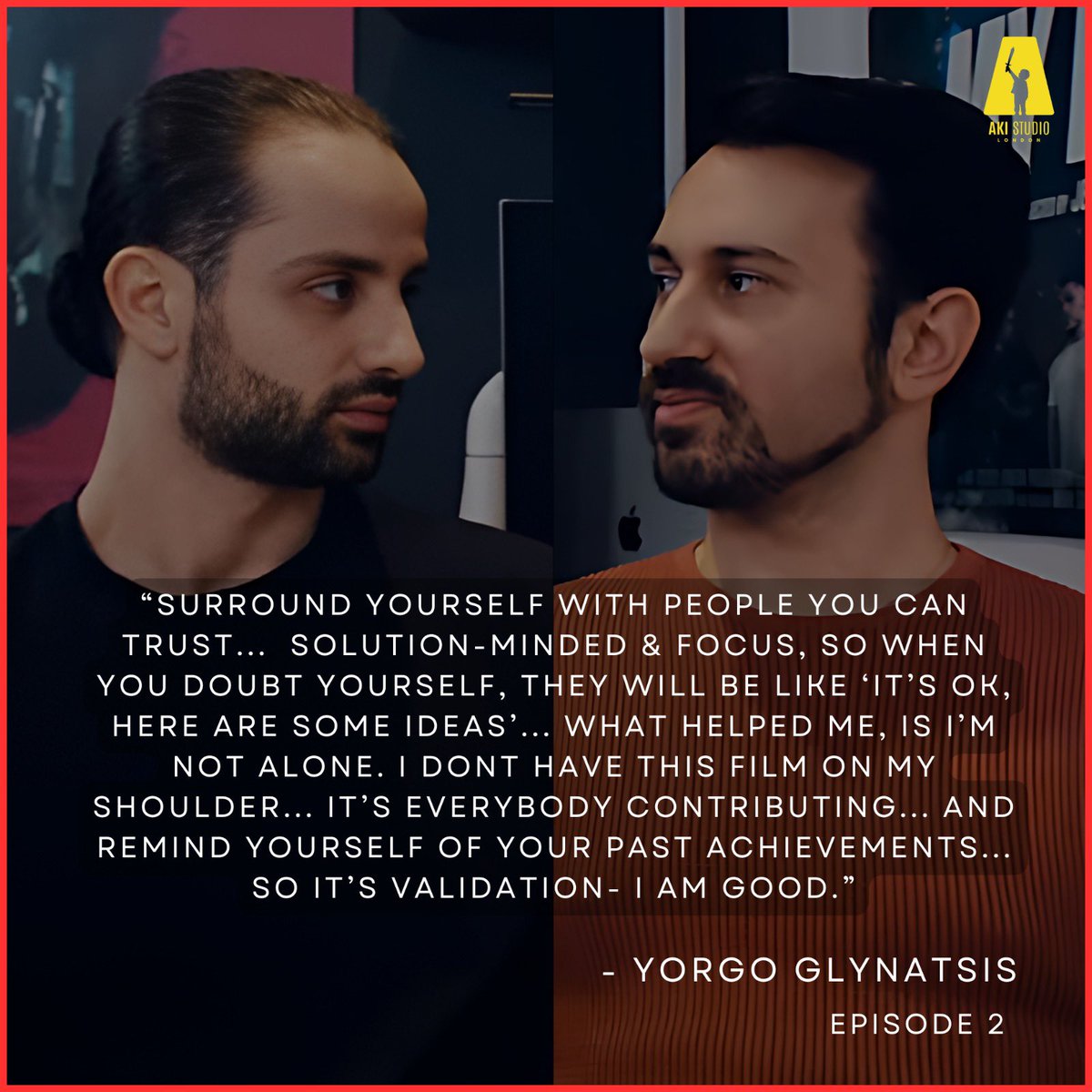 “𝙄 𝙖𝙢 𝙜𝙤𝙤𝙙.”

Catch EP 2 of our new exciting Youtube-Doc Series with professional Director and Filmmaker <a href="/YorgoGlynatsis/">YorgoGlynatsis</a> who drops some valuable gems of advice- Knowing your worth as a filmmaker + trust in a good team = movie magic!

WATCH NOW:

✨tr.ee/VFFg1kBUzQ