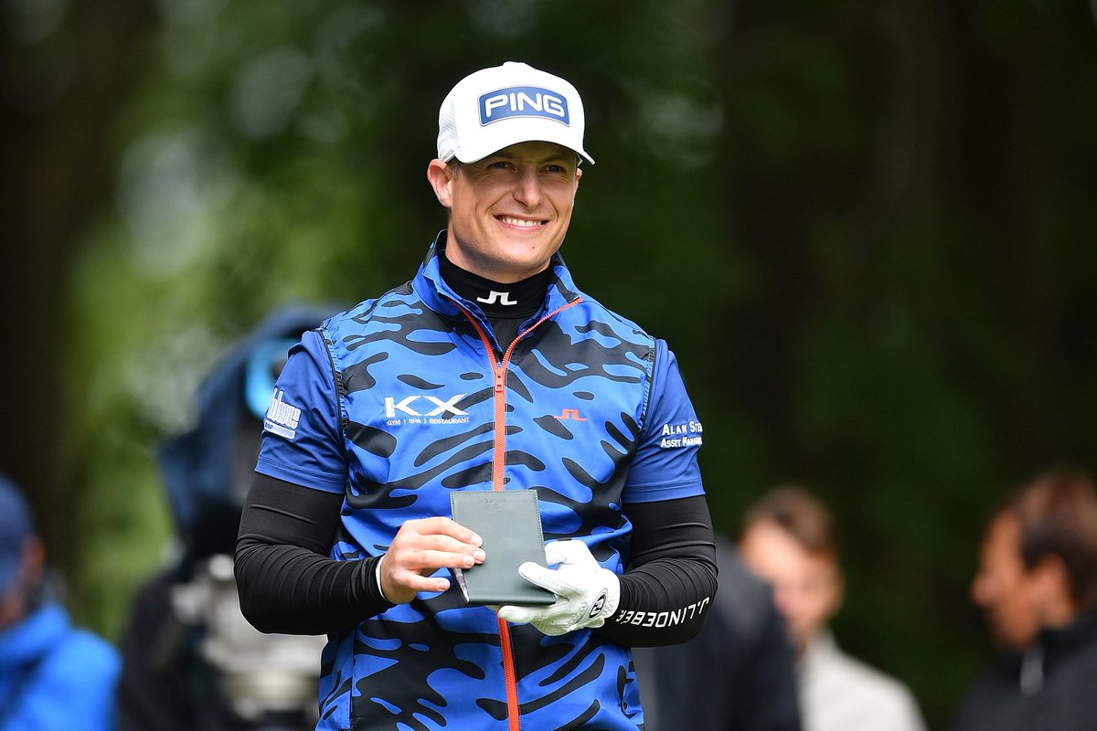 bouncespmgt's tweet photo. IT'S A SILVER...🥈

A podium finish in Sweden at #VolvoCarScandinavianMixed for @CalumHill_golf 💫

In an incredible end from the leader, coupled with a strong finish of his own, a final round 69 (-3) is good enough for -16 total and a tie for 2nd👏🏼👏🏼

Next stop..🤵🏽‍♂️👰🏼‍♂️❤️

⛳️🇸🇪🏌🏼‍♂️😎 https://t.co/IvDZWmkf7M