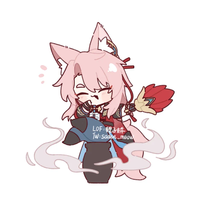 狐狐!粉毛的!#HonkaiStaRrail #jiaoqiu 