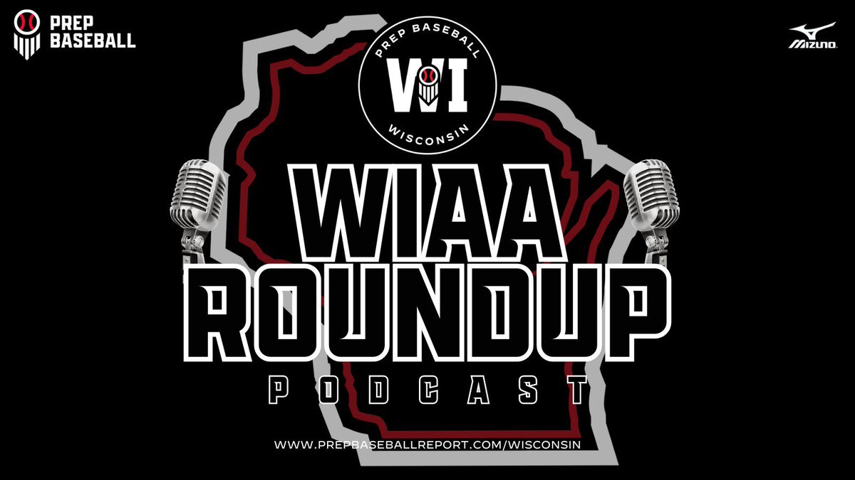PrepBaseballWI's tweet photo. 𝐖𝐈𝐀𝐀 𝐑𝐨𝐮𝐧𝐝𝐮𝐩: 𝐄𝐩𝐢𝐬𝐨𝐝𝐞 𝟗 🎙️

Our staff previews the 20 teams making their way to Appleton this week, along with breaking down all of the action from Tuesday’s Sectionals. ⬇️

📺: https://t.co/KeJRJN00zL
🟢: https://t.co/R9kMUzpwjb https://t.co/ZvTHxxChm2