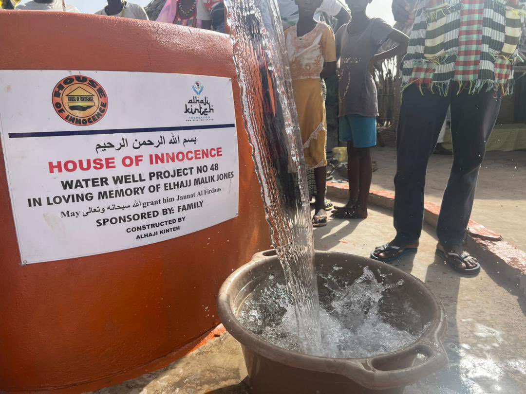 karara_hydara's tweet photo. House Of Innocence water well project no.48 is inaugurated at Sare Wuring, Fuladou, CRR, The Gambia, West Africa. In loving memory of Elhajj Malik Jones.
Thanks to the donors and May Allah accept the Sadaqah Jariyyah.
#HouseOfInnocence
#WaterWellProject https://t.co/oas6M7uO6f