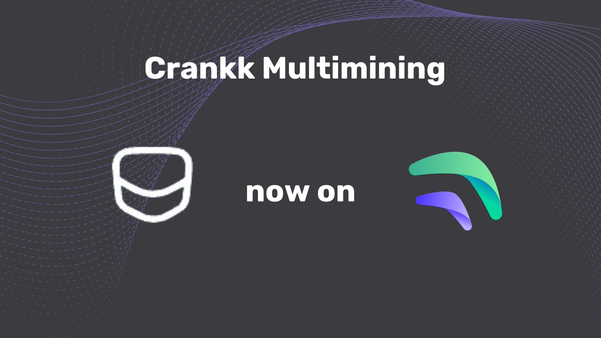 crankk_io's tweet image. Crankk added @repocket to the One-Click Multimining!

Giveaway Alert!

Follow these steps to win one of three Crankk Software Licenses:
1. Like this post ❤️
2. Retweet 🔁
3. Quote the post with these three hashtags: #CRANKK #Repocket #MULTIMINING