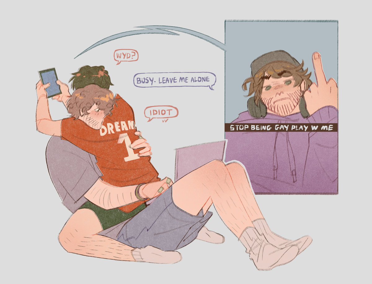 uf2pia's tweet photo. Average day in the dteam house #dnffanart https://t.co/b66wUYTNTO