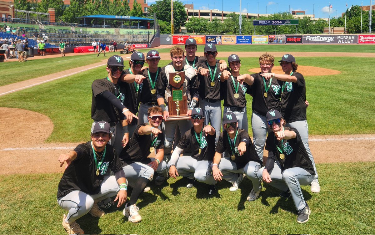 🏆 ⚾️ #OHSAA BASEBALL: Congratulations to Beloit West Branch, the 2024 Division II state champion!