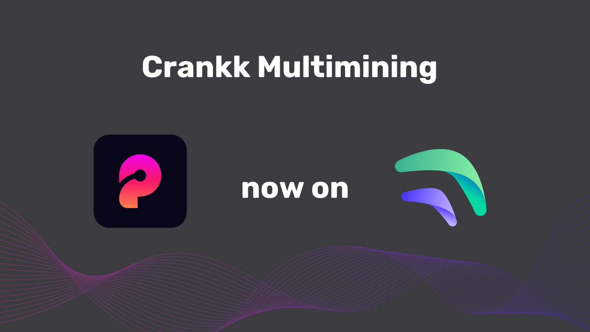 Crankk added <a href="/PiPhi_Network/">PiPhi Network</a> to the One-Click Multimining!

Giveaway Alert!

Follow these steps to win one of three Crankk Software Licenses:
1. Like this post ❤️
2. Retweet 🔁
3. Quote the post with these three hashtags: #CRANKK #PiPhi_Network #MULTIMINING