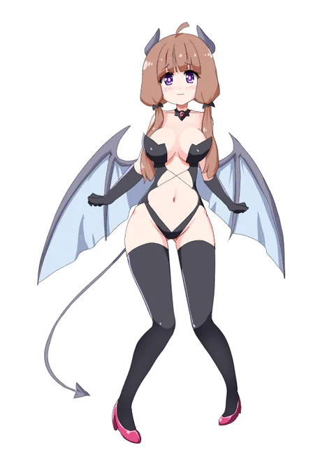オリキャラリデザインこの子あんまり変わってないな・・・ 