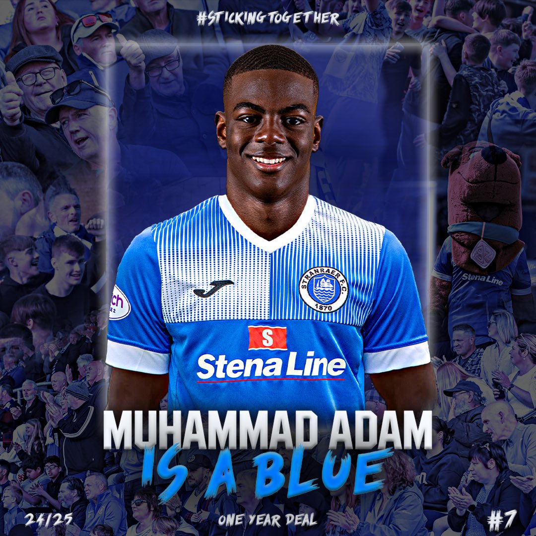 StranraerFC's tweet photo. Welcome to the Blues, Mo! ✍🏻

Full details ⬇️
🔗 https://t.co/tEzxllkHJC

#StickingTogether 🫶🏻 | #MONBLU 💙 https://t.co/TG4SCEwQzN