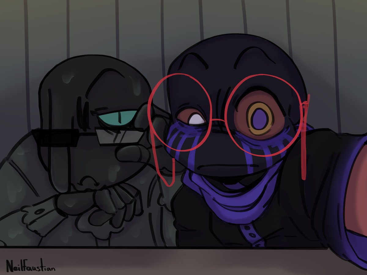 neilfaustian's tweet photo. They're just kidding 🙄

#errormare #horrordust #nightmaresans #errorsans #dustsans #horrorsans #hardy #sam https://t.co/C9s46iQ93T