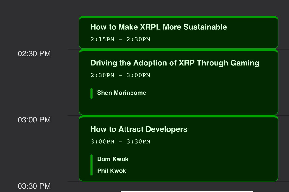 shenxcrypto's tweet photo. Looking forward to seeing everyone in Amsterdam next week!

What do I have planned?

@The_Tradeverse first-look demo and panel discussion at @xpand_global 🪐

Presentation at @rippleswell accompanied by the biggest @Gen3Games announcement in our studios history 🫡

See you there 👀 https://t.co/uO4eRTkUWT