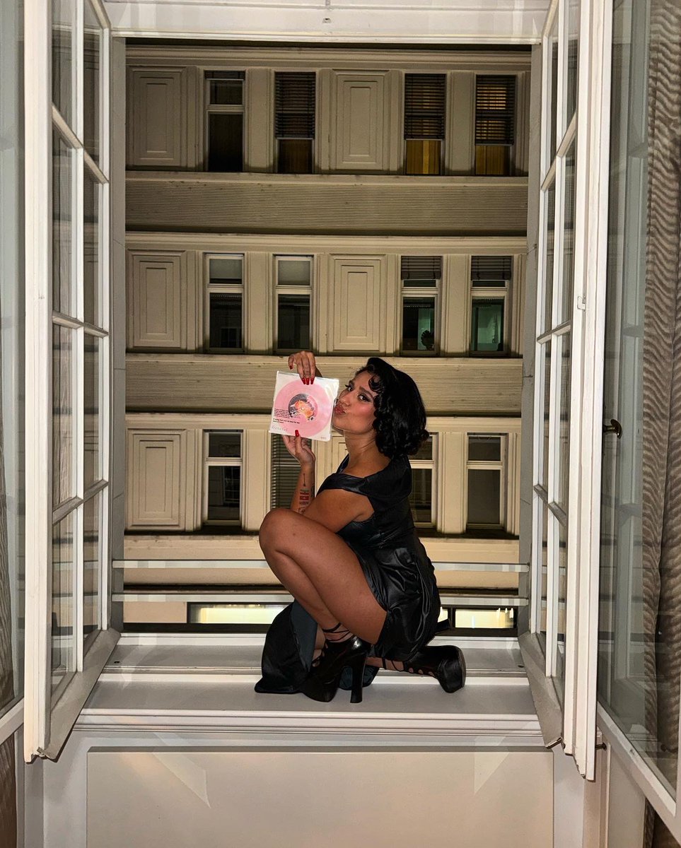 raye's tweet photo. I will never take for granted that I get to be an artist who can share music that she is proud of. 
And I am so proud of my Genesis. 🫀

Sent with a whole lot of passion and pain and love, Raye x https://t.co/lcBJ5pooZo