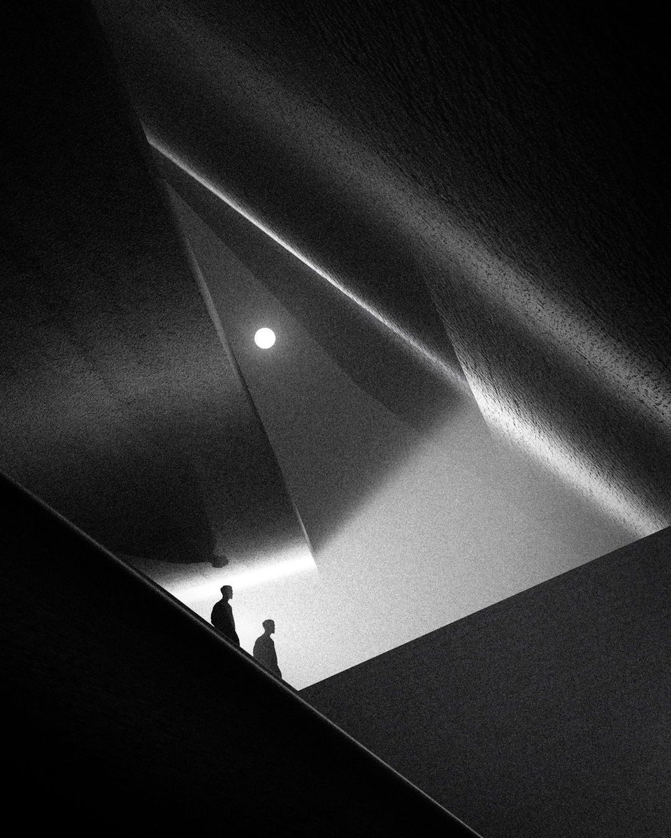 fubiz's tweet photo. Thoughts unexpressed ⚫️ by Manfredi Carraciolo 
#art #feelings #mind #bnw https://t.co/G9Bb6QUWwm https://t.co/m8X5AsbwYy