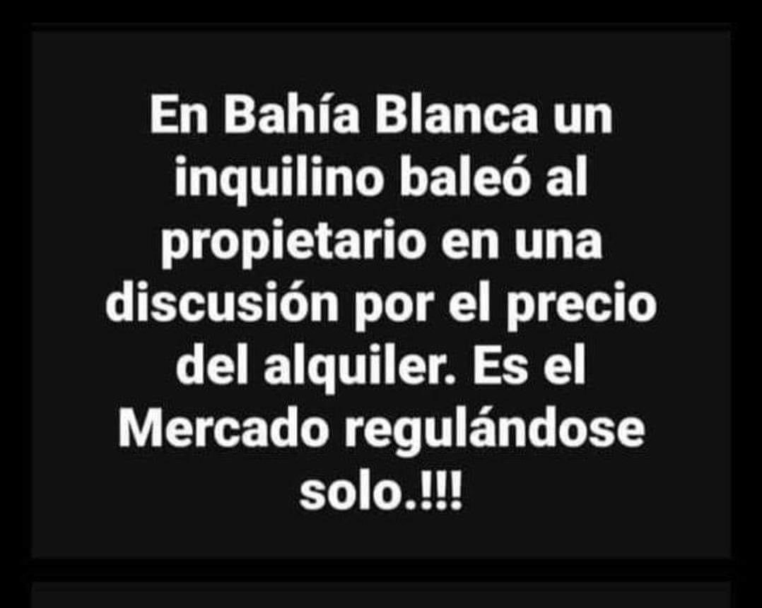 federalismoalpa's tweet photo. El #Mercado se regula solo? O vamos todos al fin del mundo con #Terminator?  Y los #Alquileres? https://t.co/7qFSMZWIMt