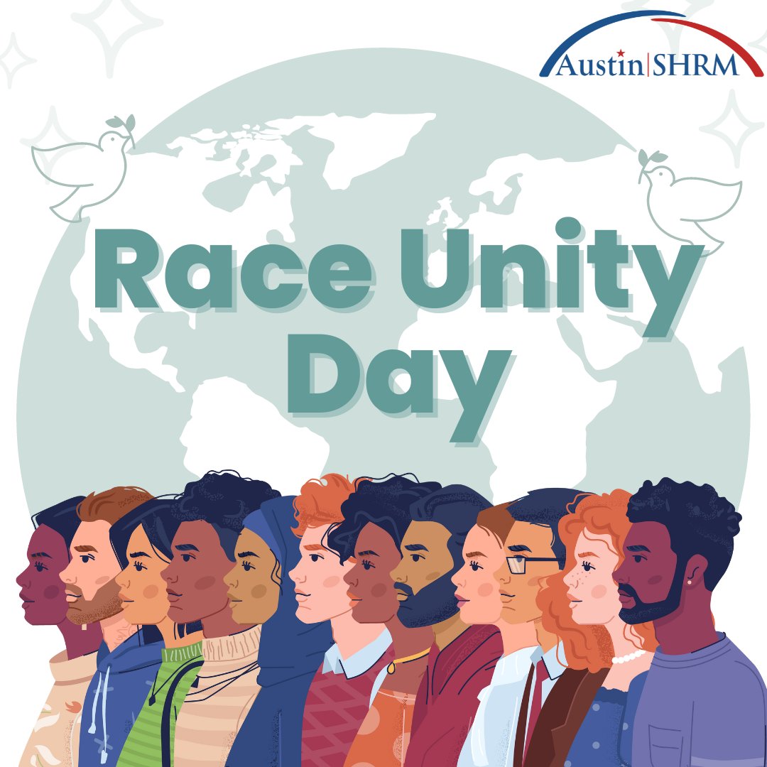 AustinShrm's tweet photo. Race Unity Day, also known as Race Amity Day, is observed annually on the second Sunday of June. This day of observance was started in 1957 by the Baha'i National Spiritual Assembly to combat racism by focusing attention on racial prejudice.
#atxshrm #txshrm #raceunity #june https://t.co/EwiA6AbE7t