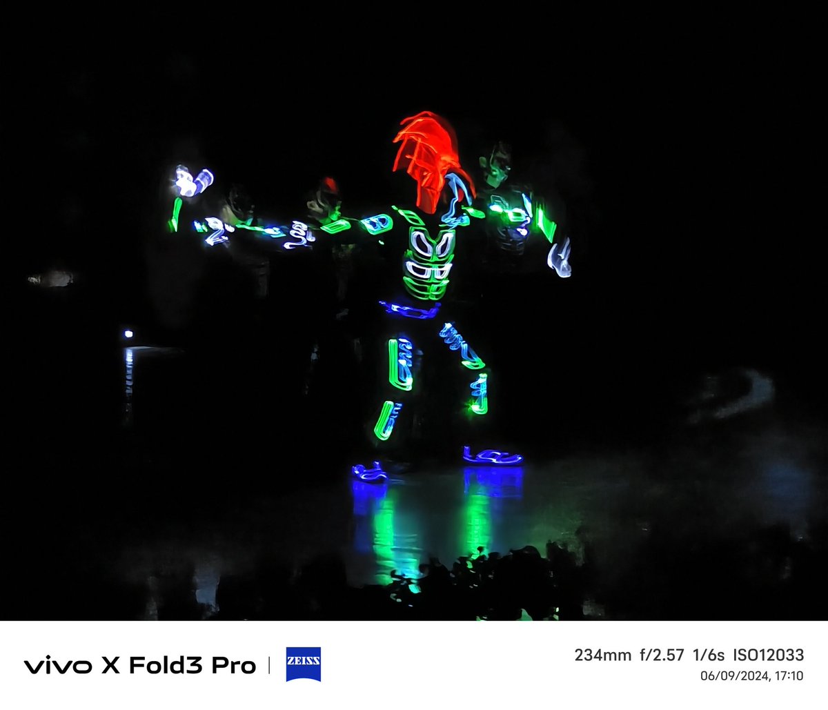Pbhajanka's tweet photo. Just like Vivo X100 Pro &amp; Vivo X Fold3 Pro amazed me with its camera capabilities. Here are some clicks from my visit to a circus today #RamboCircus #VivoXFold3Pro #Vivo #lowlight #artificiallighting 
1/4 https://t.co/iqaXMqiuQB