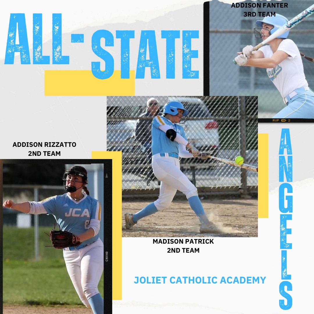 Big congratulations to our ALL-STATE members <a href="/MadisonPatrickk/">Madison Patrick</a> 2nd Team <a href="/addyrizzatto44/">Addy</a> 2nd Team and <a href="/AddisonFanter/">Addison Fanter 2025</a> 3rd Team.