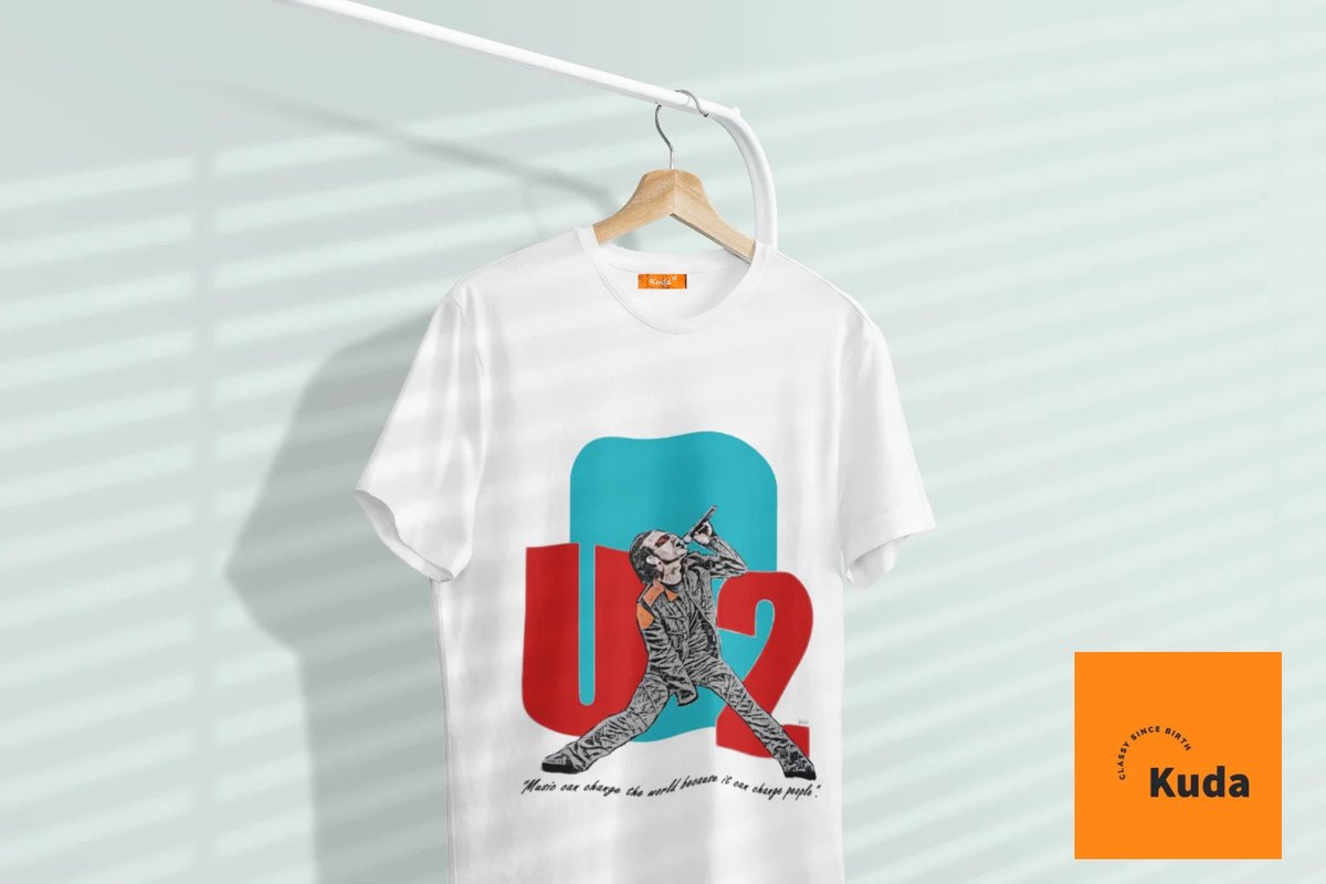 KudaTeez's tweet photo. U2 Graphic TeeU2 Graphic Tee + Free Shipping Across Pakistan

Ready to rock? Look no further than our rock band-inspired t-shirt! With its vibrant sublimation print and eye-catching design, it's sure to turn heads at the concert and beyond. #casual
https://t.co/106XpLEumn https://t.co/WBmeeJcuYa