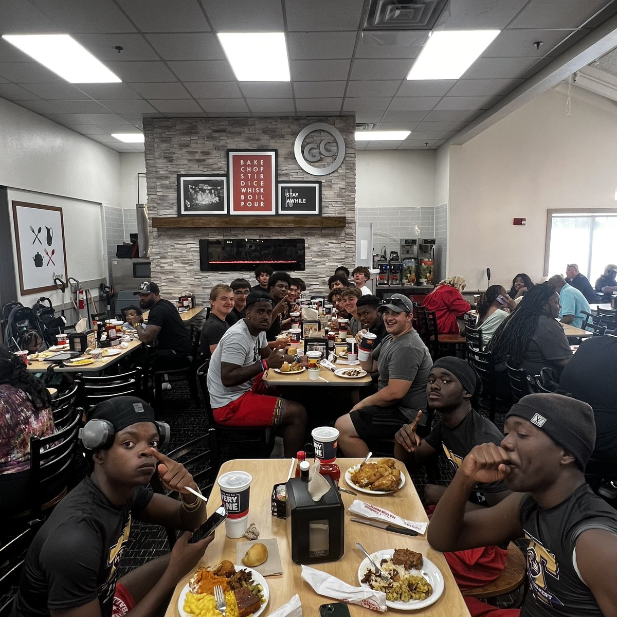 Our program was out yesterday getting better!!

We had our skill guys competing at the <a href="/Ravens/">Baltimore Ravens</a> 7v7 at Arundel HS &amp; our big guys getting some work in <a href="/MorganStCoach/">Damon Wilson</a> Big Man Camp!

We have had our young men competing &amp; working to get 1% better every chance we get!

#ptapfootball