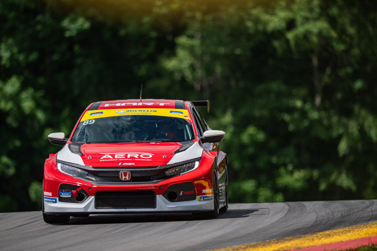 The clock has started! ⏰ We are GREEN at <a href="/Mid_Ohio/">Mid-Ohio</a>!

#IMSAatMO #89Nice #HART