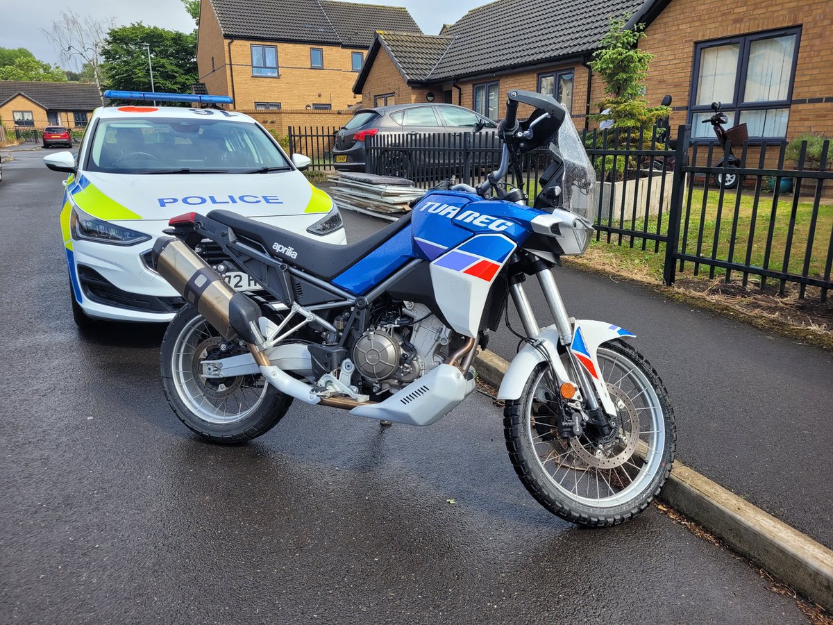 Humberbeat_NL's tweet photo. Team Brumby NPT located a Stolen motorcycle that had been riding around dangerously all morning
One very new motorcycle with minimal damage heading back to its rightful owner.
#opyellowfin #yousaidwedid #notinourcommunity https://t.co/GTZUHWj166