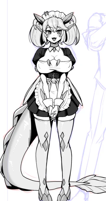 試しに描いてみたが…かわいいな? 