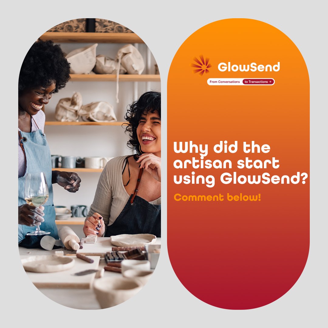 glow_send's tweet photo. Because managing orders and payments with WhatsApp is a "crafty" way to keep things simple! Keep your craft business running smoothly with GlowSend. 😉

#GlowSend #WhatsApp #digitalsolution #chatbusiness https://t.co/aUJx9hTQd5
