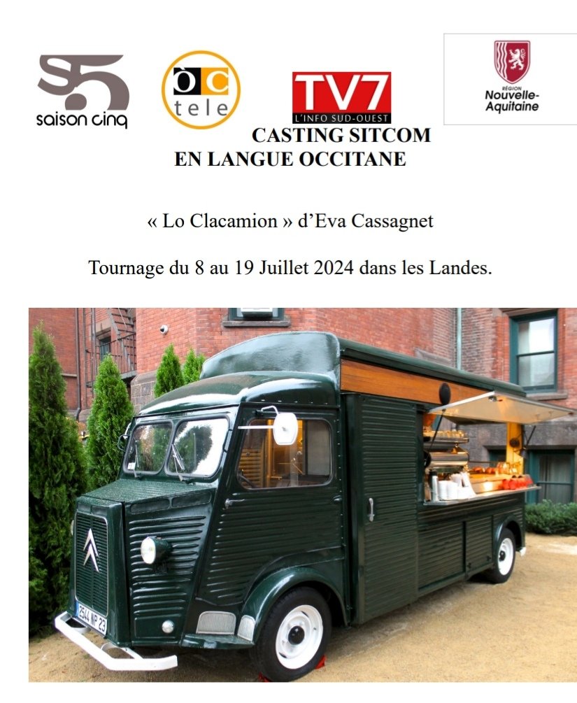 ECassagnet's tweet photo. Adishatz!
A hèr virar! 
Que nos manca enqüèra ua comediana tà jogar Loisa!

#loclacamion #octele #TV7 #saison5 #regionnouvelleaquitaine #cnc #rodatge #ficcionenoccitan https://t.co/ATkhKOiwA1