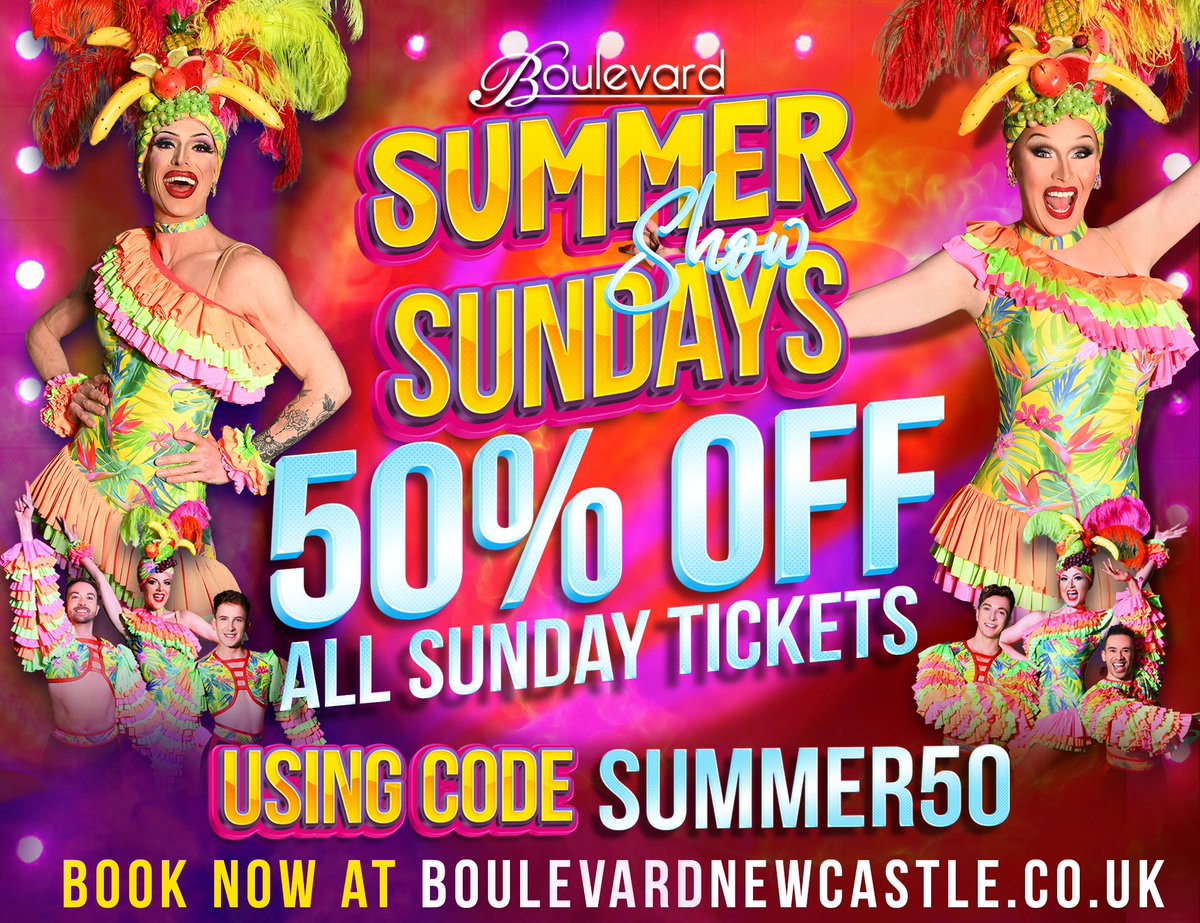 boulevardncl's tweet photo. Fancy a SUMMER SAVING? https://t.co/v2bmFofKrK