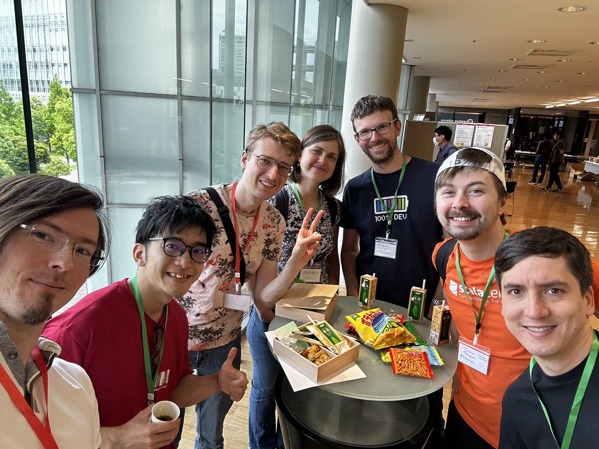 Lots of Scala people at #scalamatsuri. Thank you to the organisers!