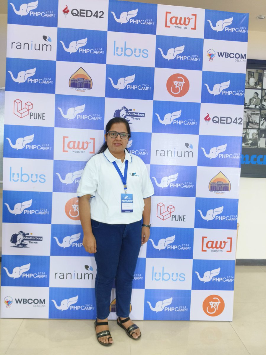 shamalisulakhe's tweet photo. It was a nice experience being a part of #PHPCamp24, which offered an opportunity to connect with PHP, Drupal, Laravel and WordPress community under one roof.
Divided by systems, United by PHP 🐘
#PHPRocks https://t.co/Zd4lbDNc0M