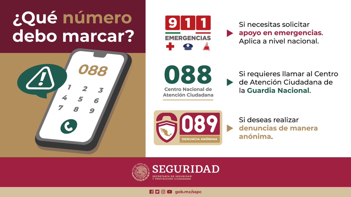 rosaicela_'s tweet photo. Los números de denuncia y emergencia están disponibles todo el año. https://t.co/8HoGuY9rA0