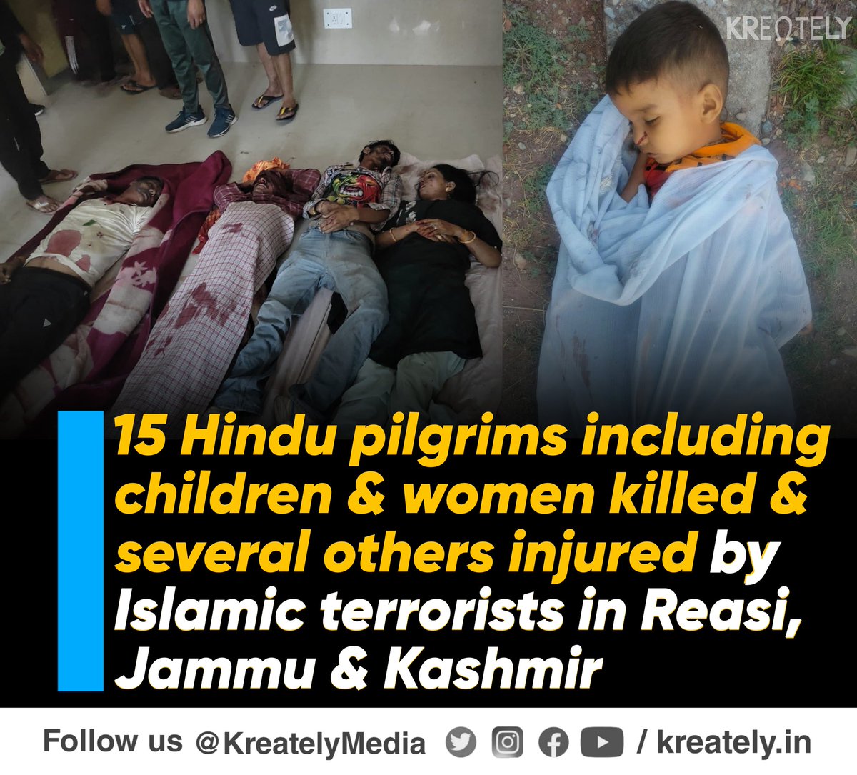 मोदी जी को इसका बदला लेना ही होगा 

#AllEyesOnReasi #HindusUnderAttack